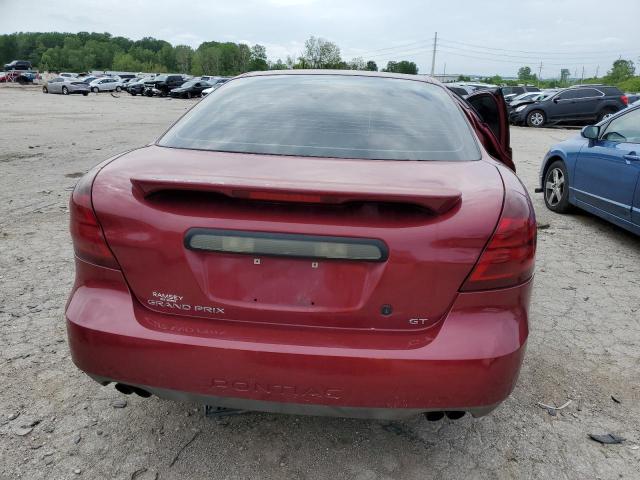 2G2WS522341141627 - 2004 PONTIAC GRAND PRIX GT2 BURGUNDY photo 6