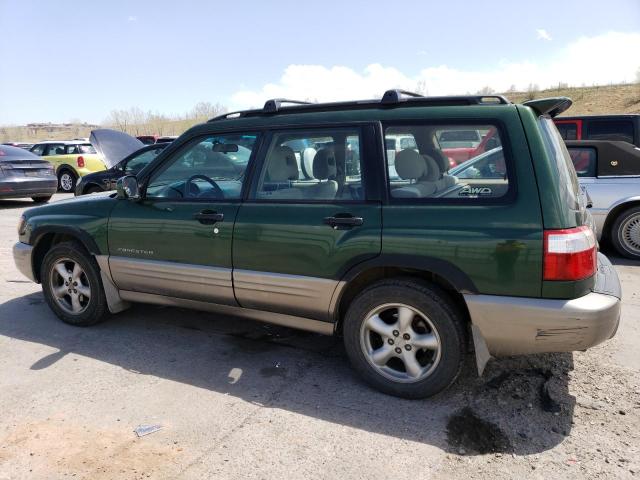 JF1SF65552H703537 - 2002 SUBARU FORESTER S 绿色 照片 2