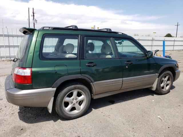 JF1SF65552H703537 - 2002 SUBARU FORESTER S 绿色 照片 3