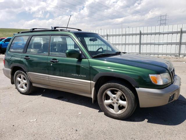JF1SF65552H703537 - 2002 SUBARU FORESTER S 绿色 照片 4