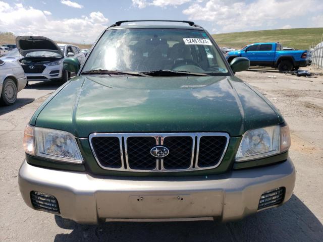 JF1SF65552H703537 - 2002 SUBARU FORESTER S 绿色 照片 5