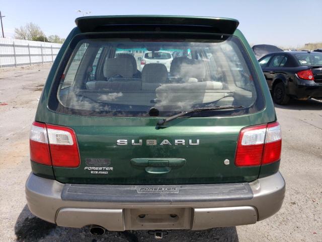 JF1SF65552H703537 - 2002 SUBARU FORESTER S 绿色 照片 6