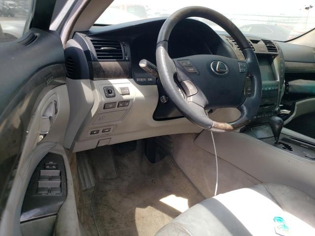 JTHBL46F875034735 - 2007 LEXUS LS 460 SILVER photo 8