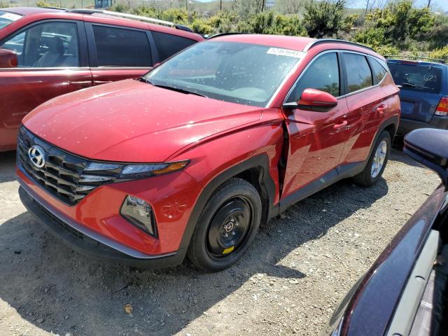 5NMJB3AE7NH106897 - 2022 HYUNDAI TUCSON SEL RED photo 1