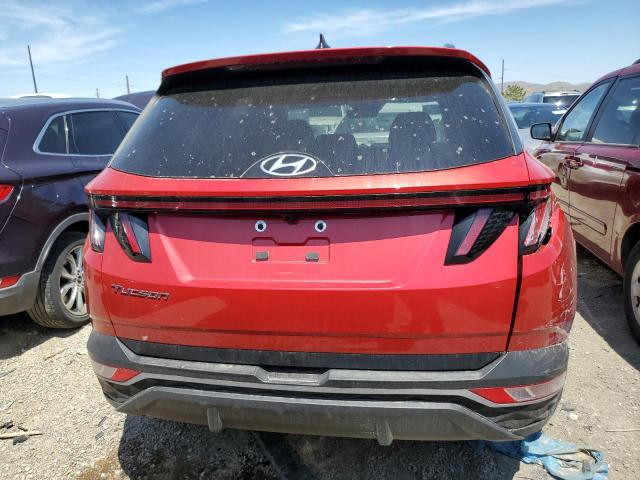 5NMJB3AE7NH106897 - 2022 HYUNDAI TUCSON SEL RED photo 6