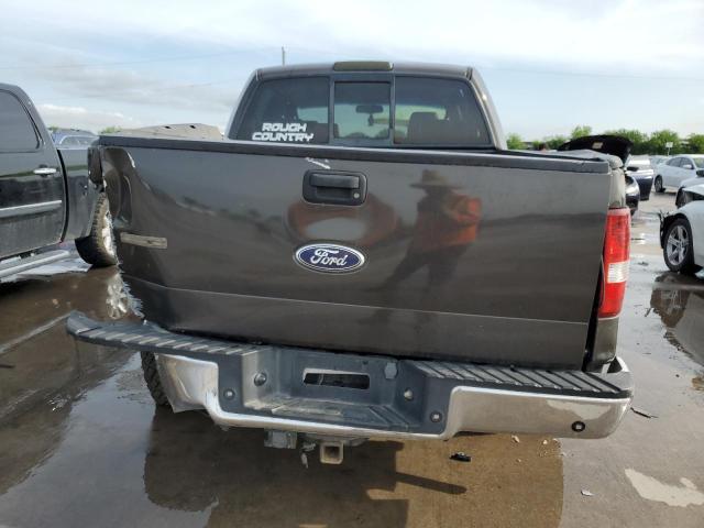 1FTPW125X6KC20934 - 2006 FORD F 150 SUPERCREW GRAY photo 6