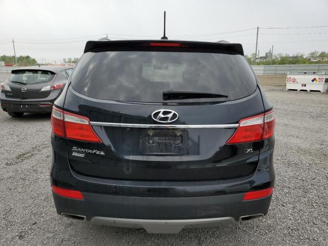 KM8SM4HF0EU066072 - 2014 HYUNDAI SANTA FE GLS BLACK photo 6