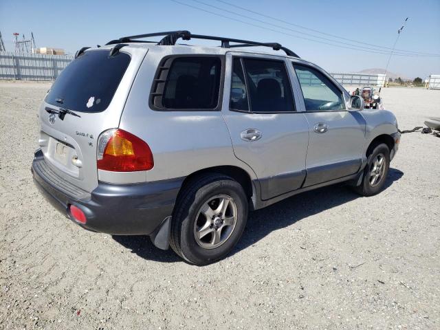 KM8SC13D72U326194 - 2002 HYUNDAI SANTA FE GLS SILVER photo 3