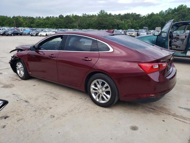 1G1ZJ5SUXGF305281 - 2016 CHEVROLET MALIBU HYBRID BURGUNDY photo 2