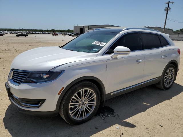 2LMPJ6LR9JBL43530 - 2018 LINCOLN MKX RESERVE Սպիտակ լուսանկար 1