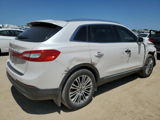 2LMPJ6LR9JBL43530 - 2018 LINCOLN MKX RESERVE Սպիտակ լուսանկար 3
