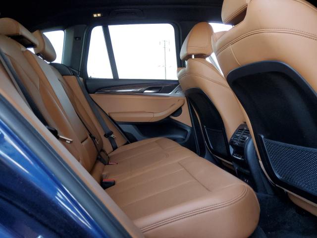 5UX43DP08N9H43158 - 2022 BMW X3 SDRIVE30I BLUE photo 11