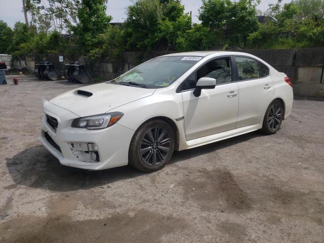 JF1VA1J60F9820200 - 2015 SUBARU WRX LIMITED WHITE photo 1