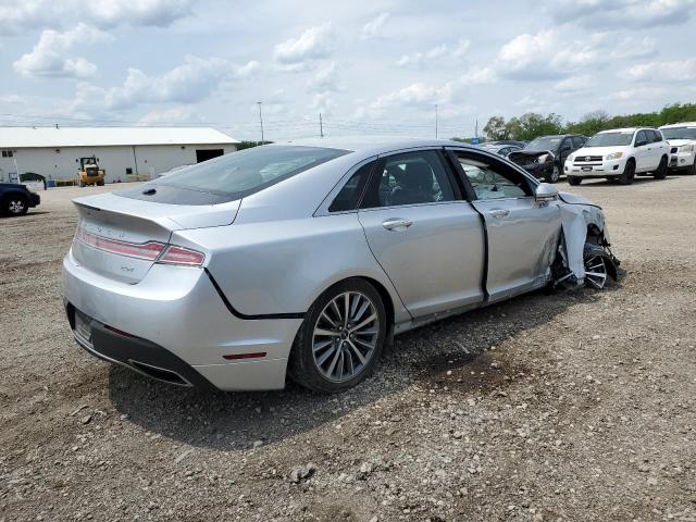 3LN6L5C90KR605675 - 2019 LINCOLN MKZ RESERVE I SILVER photo 3