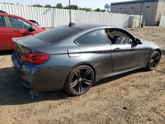 WBS4Y9C58JAA85845 - 2018 BMW M4 GRAY photo 3