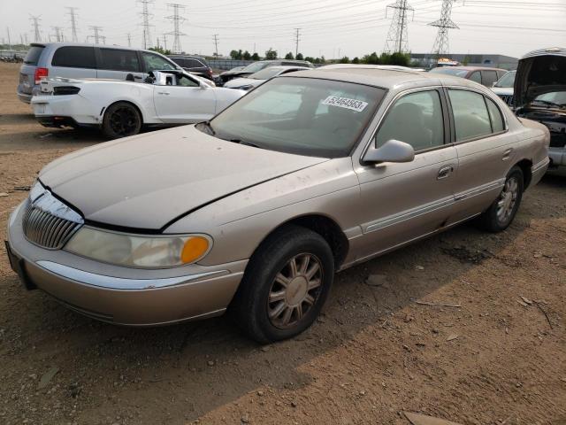 1LNHM97V6YY854013 - 2000 LINCOLN CONTINENTA BEIGE photo 1