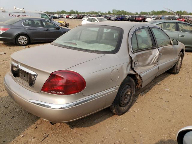 1LNHM97V6YY854013 - 2000 LINCOLN CONTINENTA BEIGE photo 3