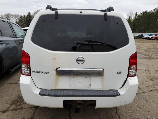 5N1AR18W15C755264 - 2005 NISSAN PATHFINDER LE 白色 照片 6