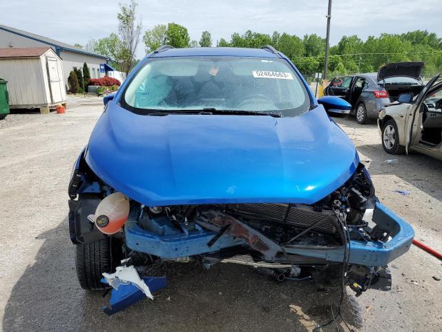 MAJ6P1ULXJC233342 - 2018 FORD ECOSPORT SE Niebieski zdjęcie 5
