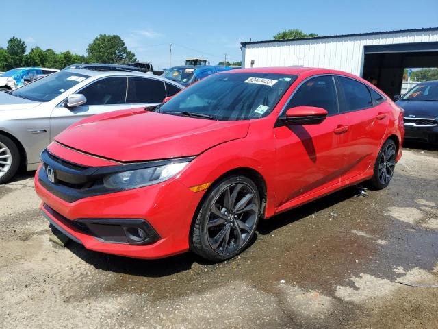 2HGFC2F84LH509990 - 2020 HONDA CIVIC SPORT 红色 照片 1
