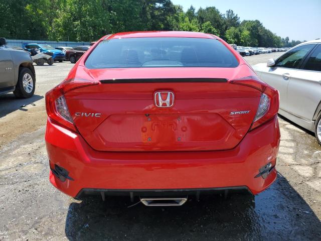 2HGFC2F84LH509990 - 2020 HONDA CIVIC SPORT 红色 照片 6