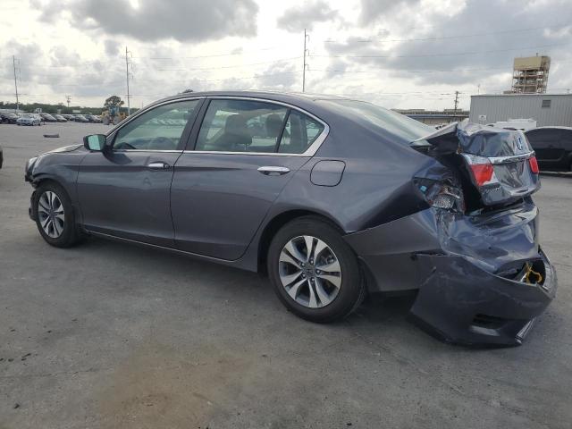 1HGCR2F35FA222912 - 2015 HONDA ACCORD LX GRAY photo 2