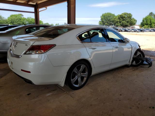 19UUA8F71DA011401 - 2013 ACURA TL ADVANCE WHITE photo 3