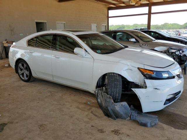 19UUA8F71DA011401 - 2013 ACURA TL ADVANCE WHITE photo 4