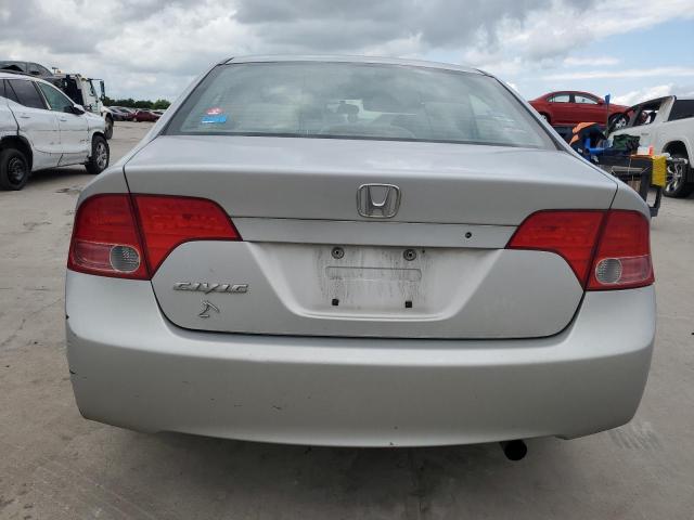 1HGFA16817L142460 - 2007 HONDA CIVIC EX SILVER photo 6