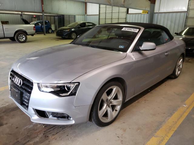 WAUCFAFHXFN003995 - 2015 AUDI A5 PREMIUM SILVER photo 1