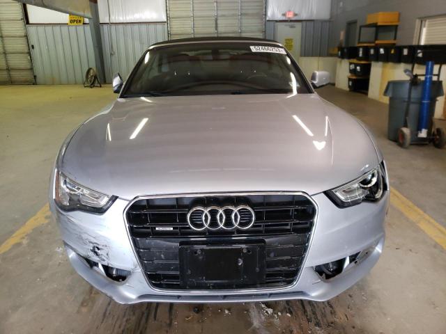 WAUCFAFHXFN003995 - 2015 AUDI A5 PREMIUM SILVER photo 5