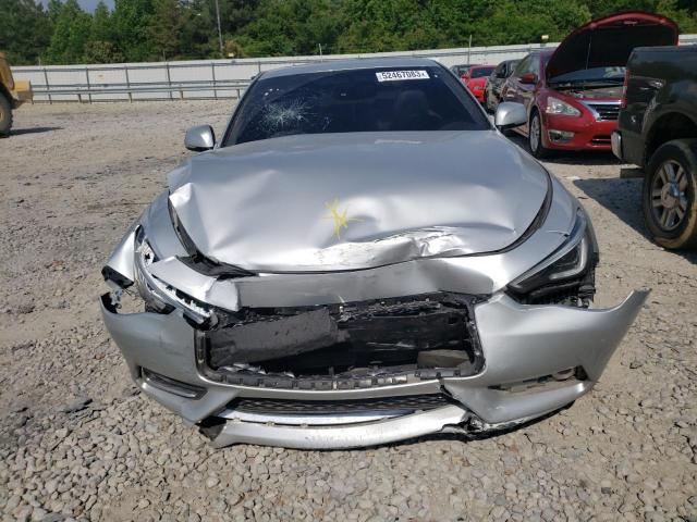 JN1EV7EK4HM363046 - 2017 INFINITI Q60 PREMIUM SILVER photo 5