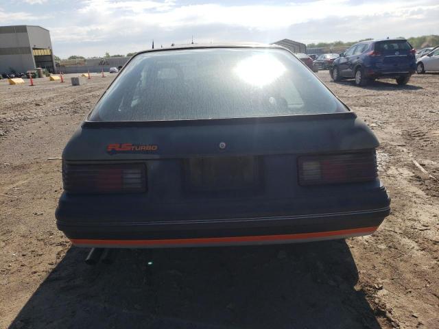 1MEBP79W5EF620088 - 1984 MERCURY CAPRI BLACK photo 6