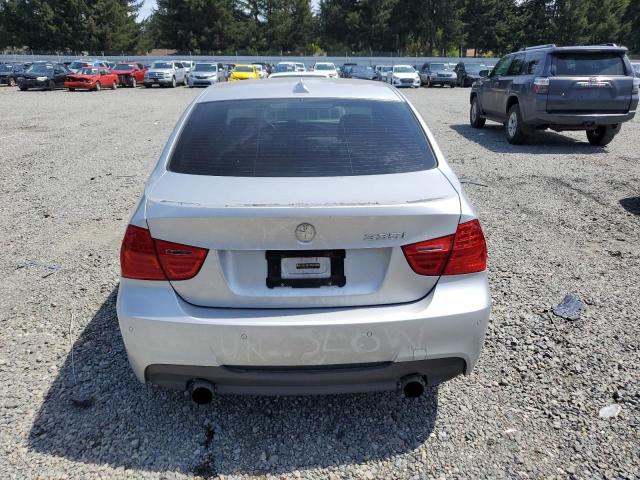 WBAPL3C58AA407605 - 2010 BMW 335 XI SILVER photo 6