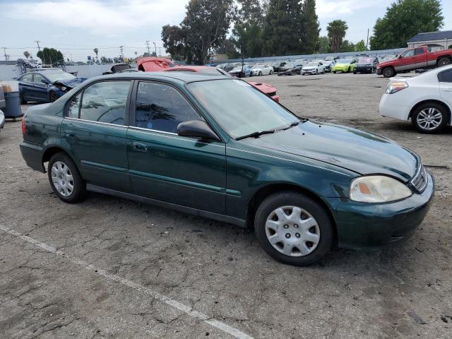 2HGEJ6610XH514069 - 1999 HONDA CIVIC BASE GREEN photo 4