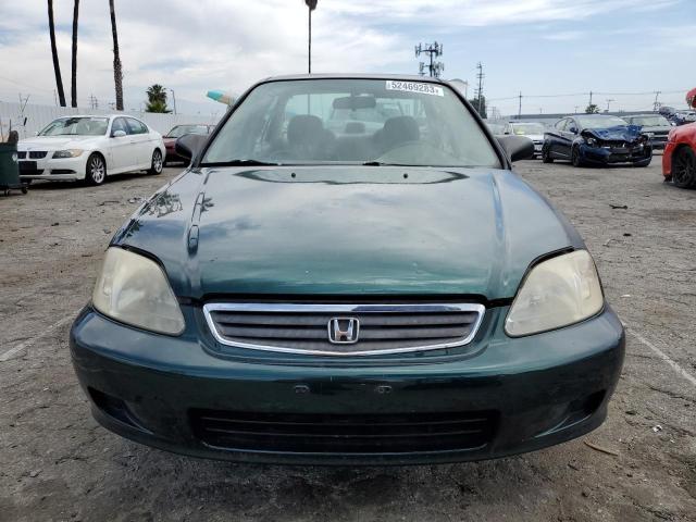 2HGEJ6610XH514069 - 1999 HONDA CIVIC BASE GREEN photo 5