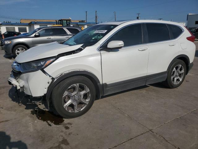 7FARW1H89KE030029 - 2019 HONDA CR-V EXL WHITE photo 1