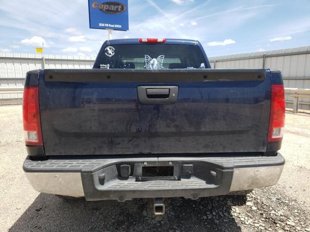 3GTP2VE79CG185287 - 2012 GMC SIERRA K1500 SLE BLUE photo 6