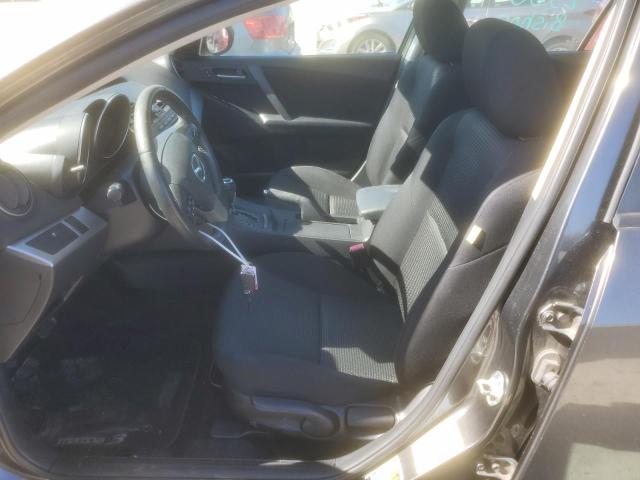 JM1BL1V71C1614534 - 2012 MAZDA 3 I GRAY photo 7