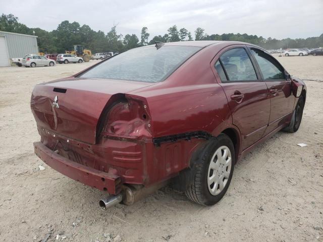 4A3AB36F36E067096 - 2006 MITSUBISHI GALANT ES MEDIUM RED photo 4