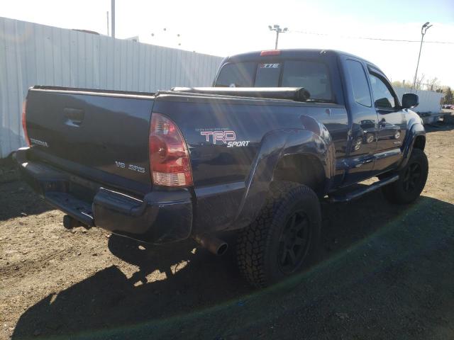 5TEUU42N36Z159612 - 2006 TOYOTA TACOMA ACCESS CAB BLUE photo 3