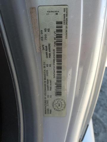 3VWSW21C29M515018 - 2009 VOLKSWAGEN NEW BEETLE Silber Foto 12