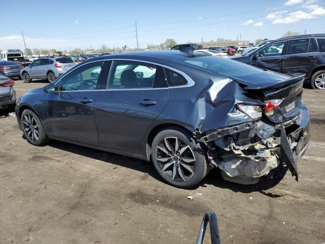 1G1ZG5ST3MF051317 - 2021 CHEVROLET MALIBU RS ნაცრისფერი ფოტო 2