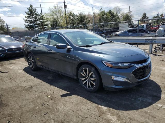 1G1ZG5ST3MF051317 - 2021 CHEVROLET MALIBU RS ნაცრისფერი ფოტო 4