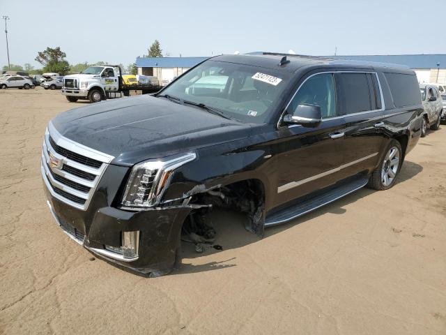 1GYS4SKJ9FR683281 - 2015 CADILLAC ESCALADE ESV LUXURY BLACK photo 1