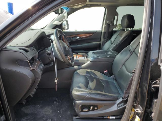 1GYS4SKJ9FR683281 - 2015 CADILLAC ESCALADE ESV LUXURY BLACK photo 7