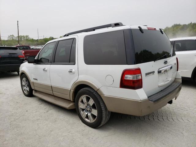 1FMFU18557LA06286 - 2007 FORD EXPEDITION EDDIE BAUER WHITE photo 2