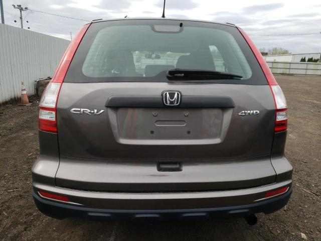 5J6RE4H30BL110671 - 2011 HONDA CR-V LX GRAY photo 6