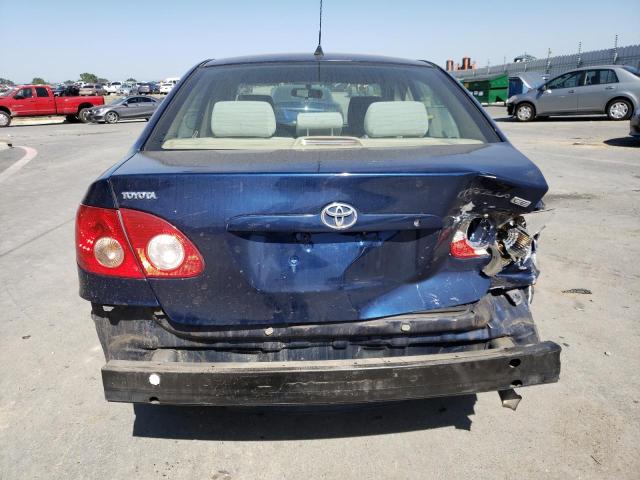 1NXBR32E26Z605658 - 2006 TOYOTA COROLLA CE BLUE photo 6