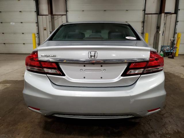 2HGFB2F52DH587081 - 2013 HONDA CIVIC LX SILVER photo 6